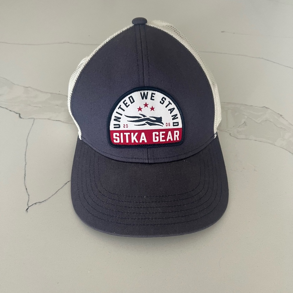Sitka Gear Navy and White Cap United we stand